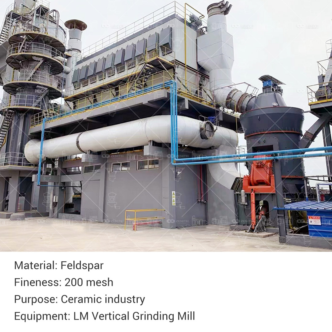 LM Vertical Grinding Mill installation in industrial setting